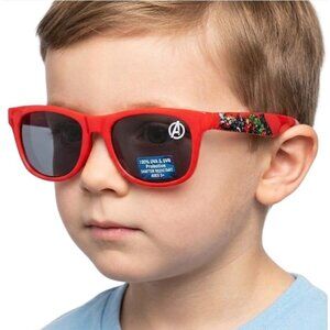 NWT Marvel Avengers Kids Sunglasses Boys UV Protection Shatter Resistant Ages 3+